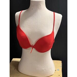 Native Intimates‎ Bra Red T-shirt Cut 38C/L
